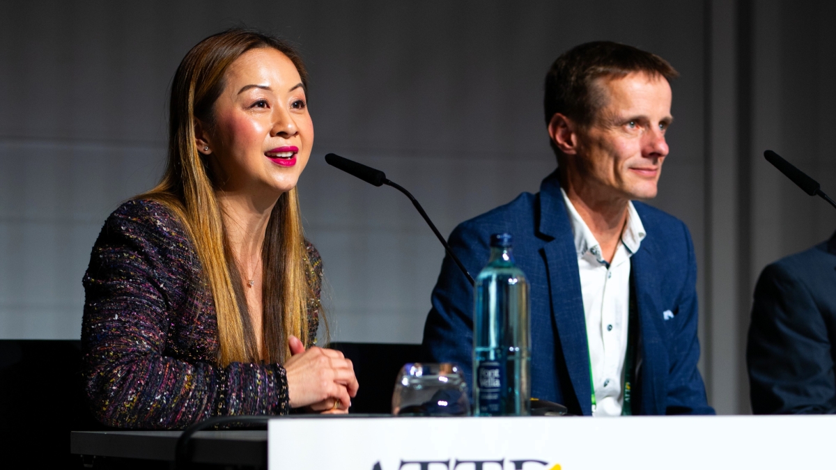 Dr. Trang Ly at ATTD conference in 2026