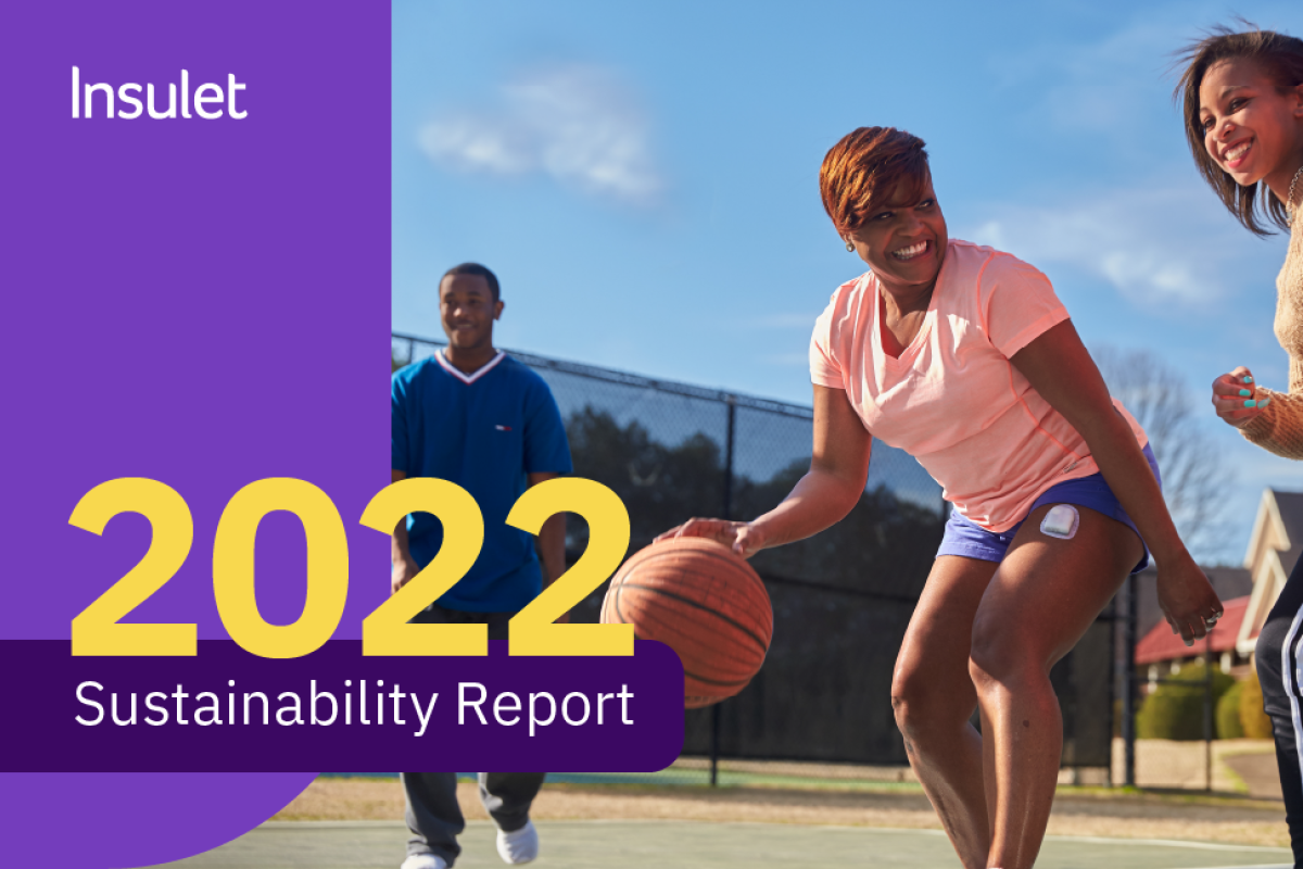 Insulet 2022 Sustainability Report Cover