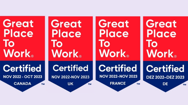 Great Place to Work Certificate Banner