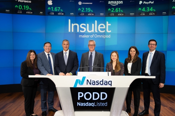 Insulet leadership ELT at Nasdaq