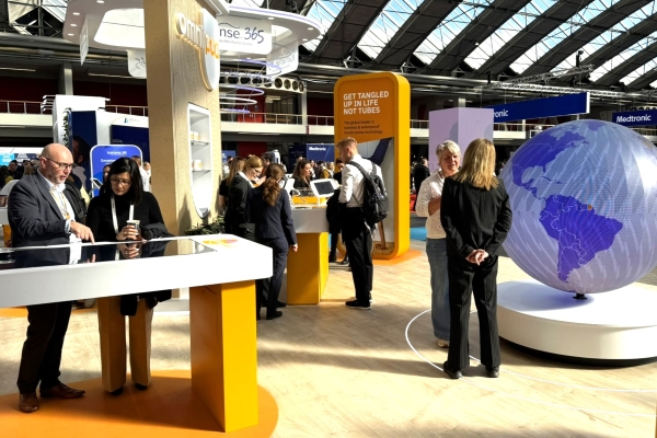 Insulet's booth area at the ATTD conference in 2025