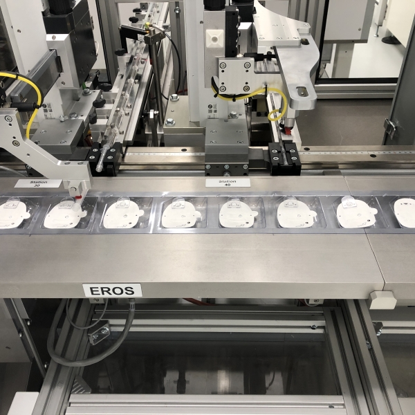 Omnipods being manufactured at Insulet